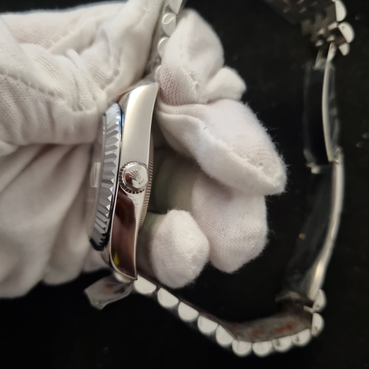 montre femme silver pink