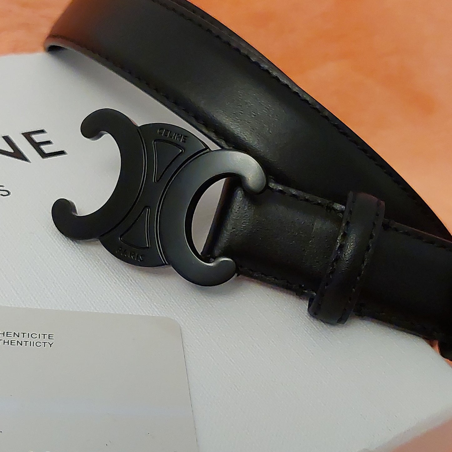 Ceinture Céline full black