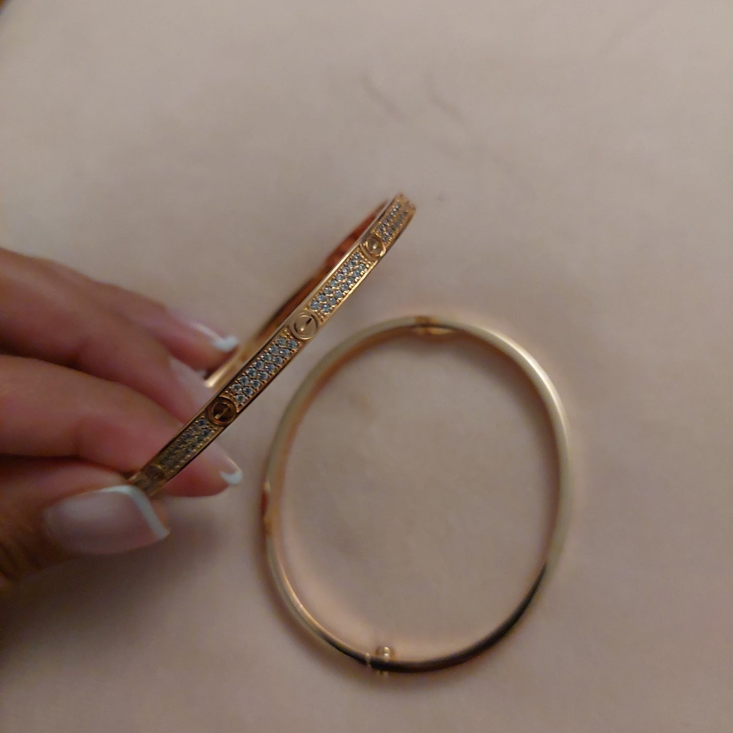 Bracelet loV rose gold