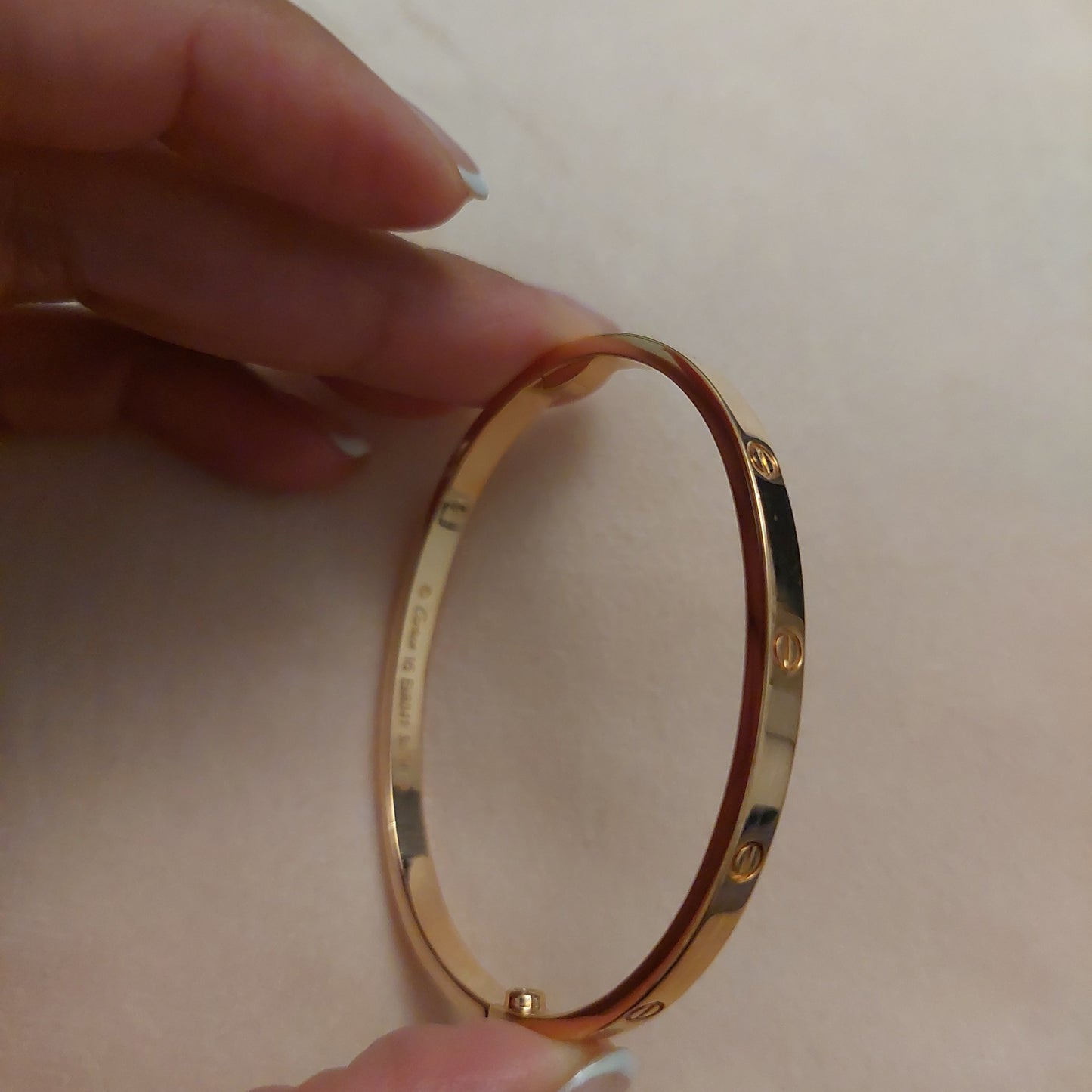 Bracelet loV rose gold