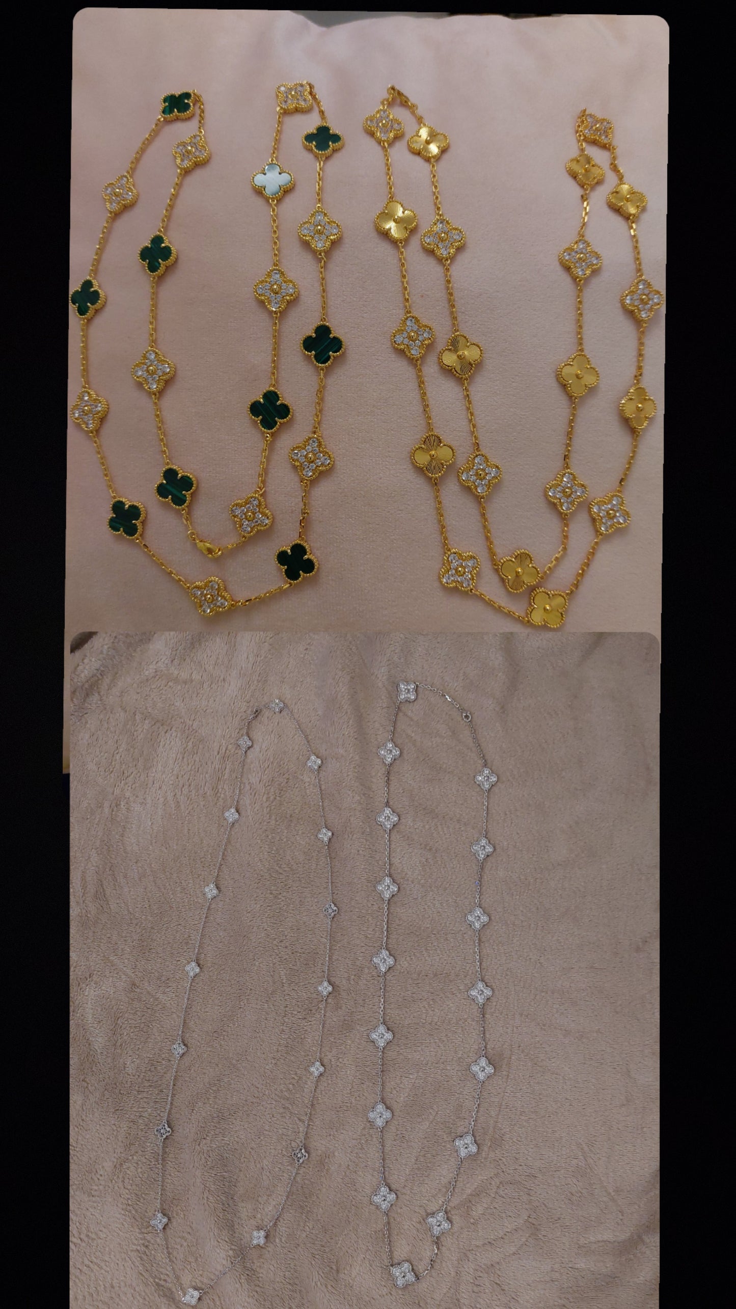 Collier sautoir vca