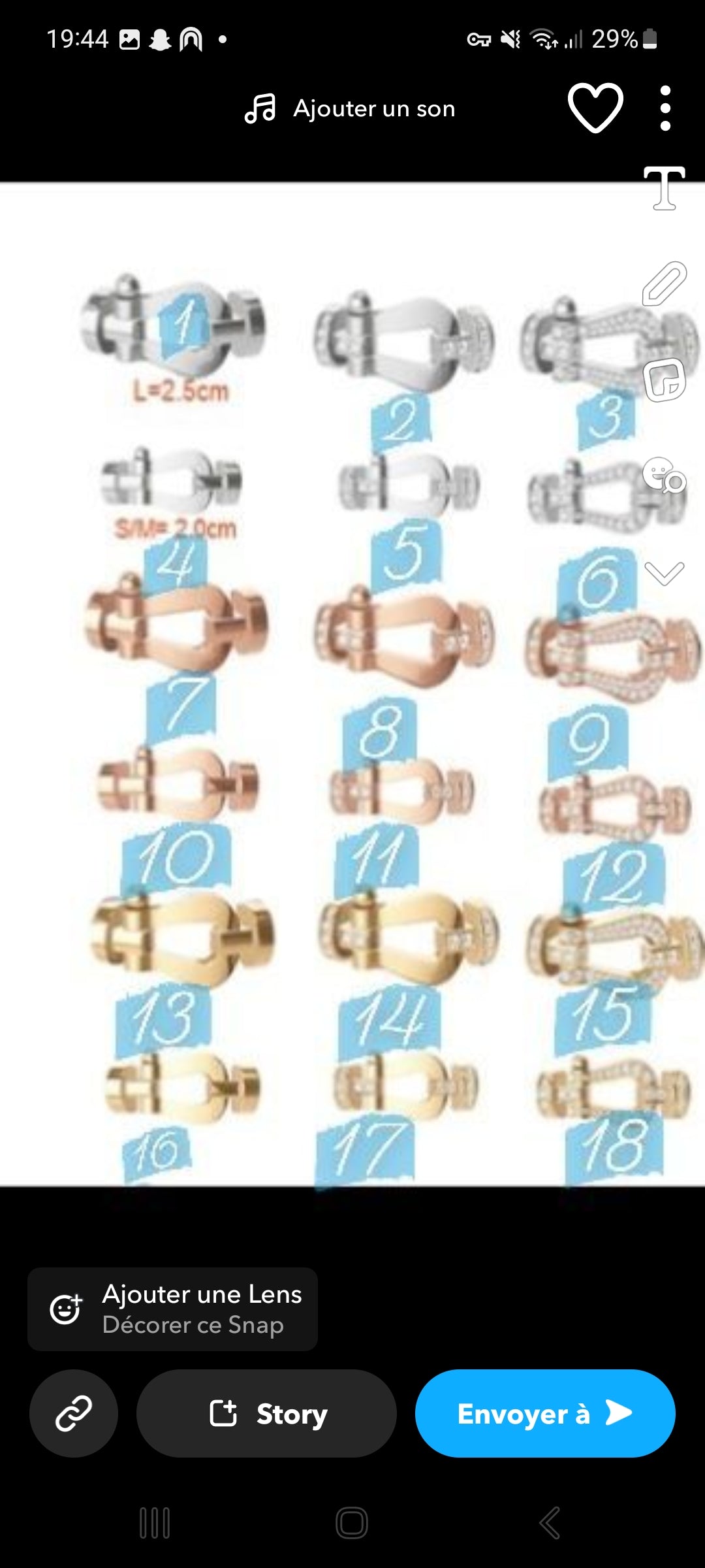 Bracelet fred création exceptionnelle