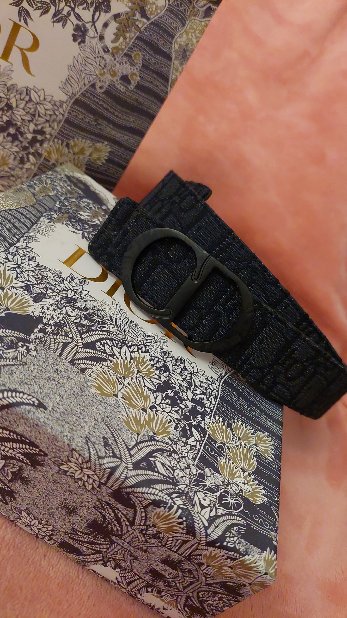 Ceinture C.D noir