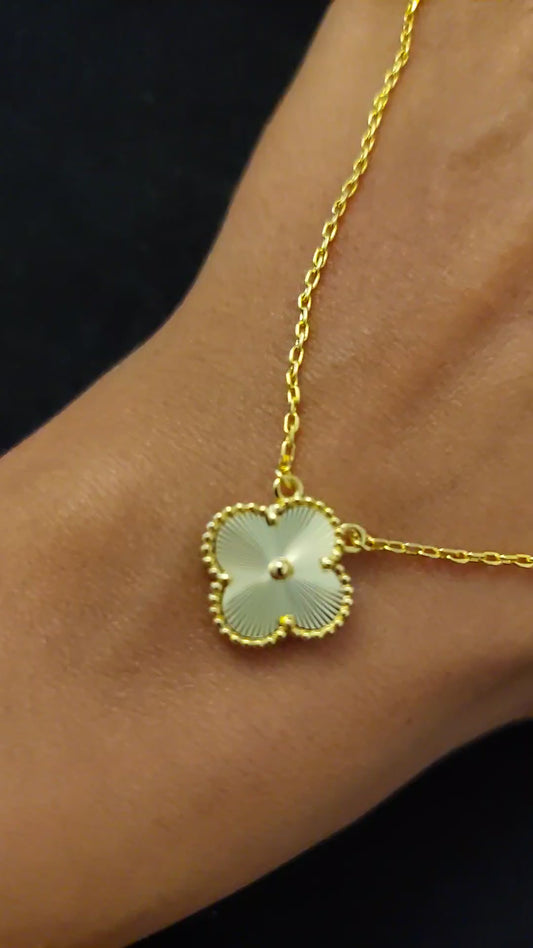 Collier vca 1fleur full gold